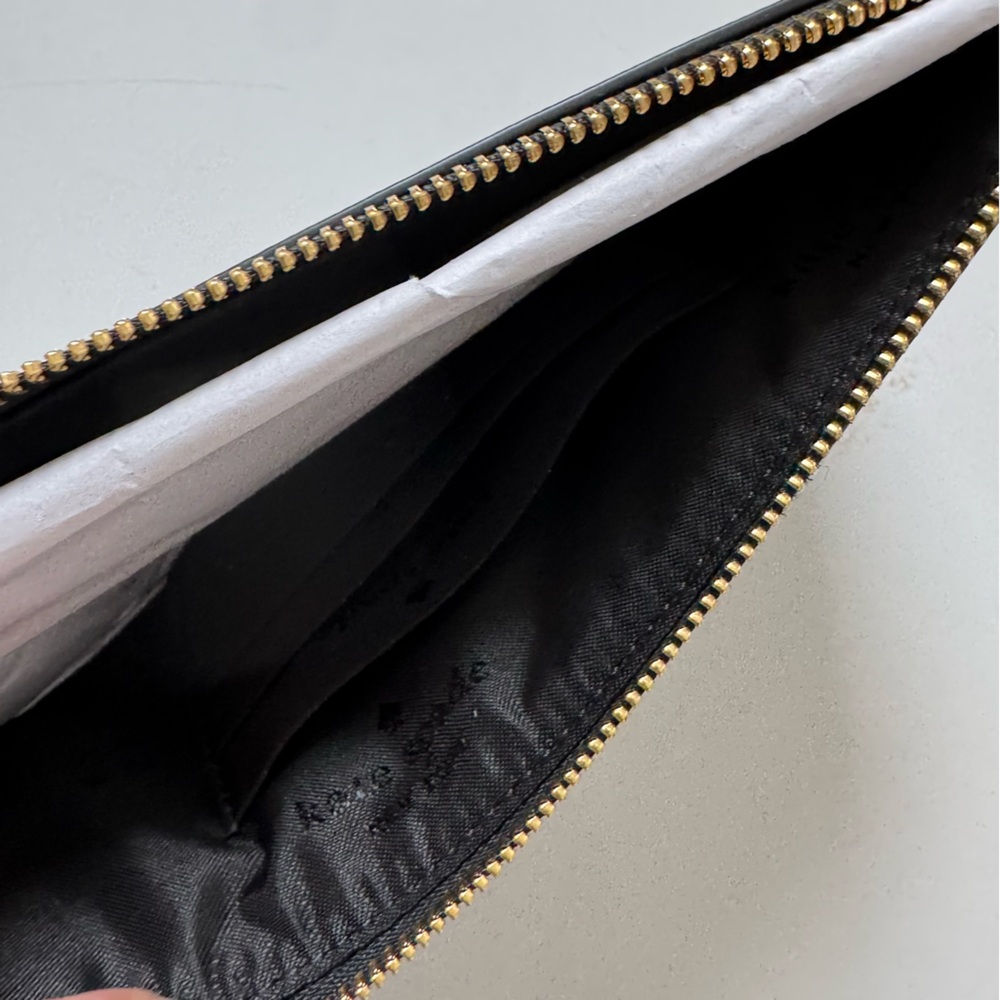 NWT Kate Spade Black Leather Wallet - Picture 7 of 8